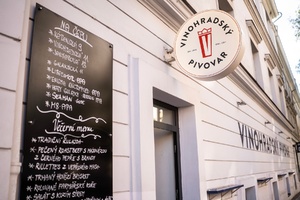 restaurace Vinohradský pivovar restaurace Vinohradský pivovar