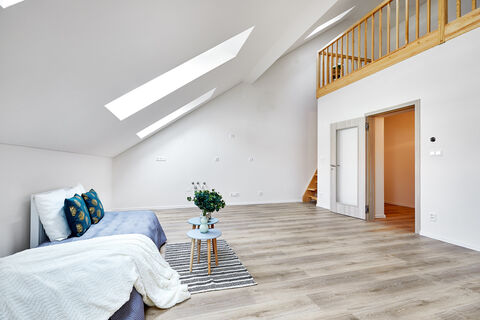 Two new attic apartments in Prague 5 for sale