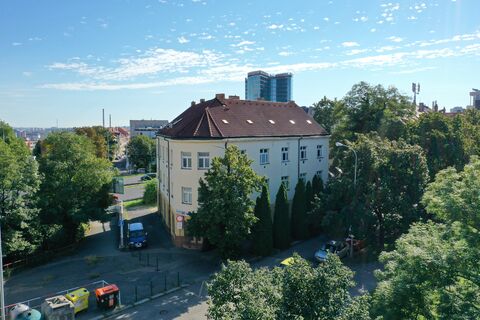 Apartment building with an attic Prague 4