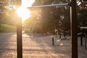 Rajská zahrada, workout hřiště Rajská zahrada, workout hřiště