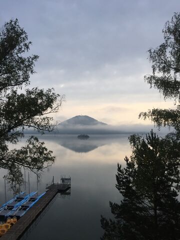 Teambuilding - autumn Macha Lake