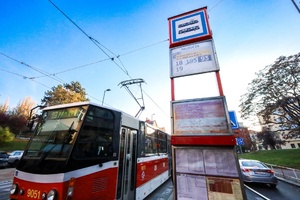 tramvajová zastávka Palouček