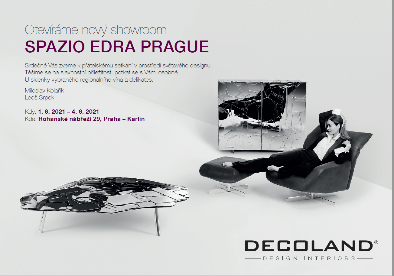Pozvánka na otevření nového showroomu Decoland - Satpo.cz