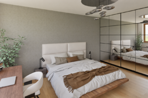 vizualizace ložnice