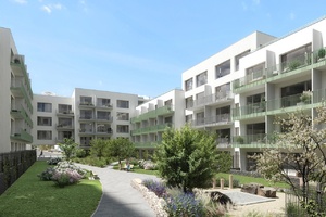 vizualizace vnitrobloku - Gardénia