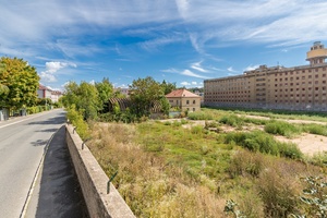 původní fotografie před stavbou