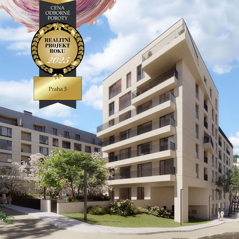 Rezidence Laurová oceněna v soutěži Realitní projekt roku 2025