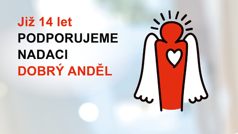 SATPO již 14 let podporuje nadaci DOBRÝ ANDĚL