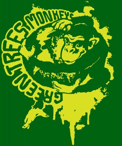 Green Trees Monkeys