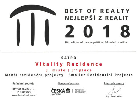 ПРЕСТИЖНАЯ ПРЕМИЯ BEST OF REALTY 2018